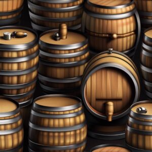 Whiskey Barrels 